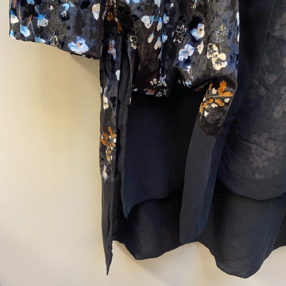 Urban Outfitters Floral Velvet Cardigan - Picture 4 of 4